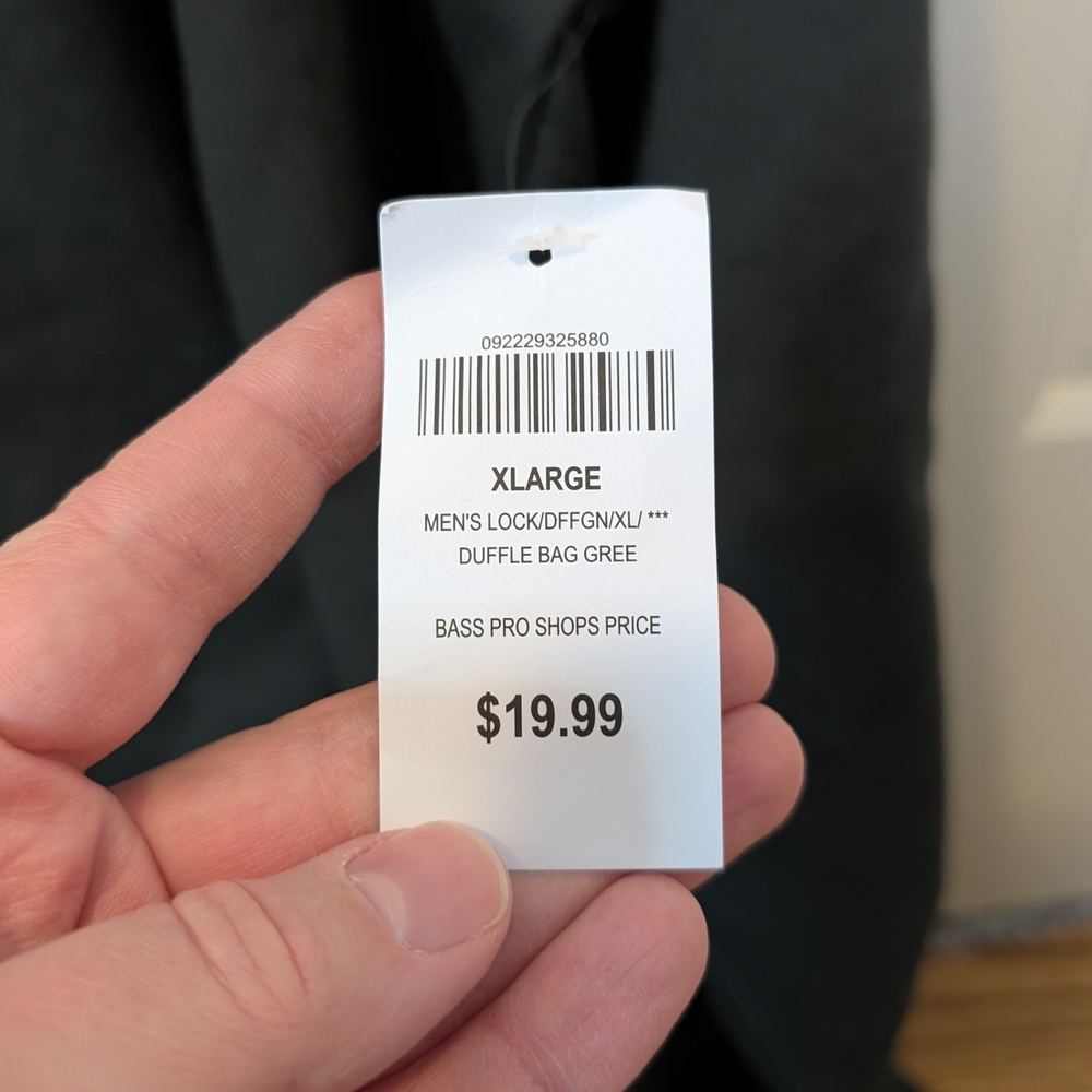 Cabela's Men's Grey/Green Hoodie - Picture 4 of 7